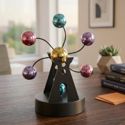 Customizable Decorative Ornaments Creative Swing Magnet Astronomical Instrument Model Wholesale Resin Crafts - Image 3