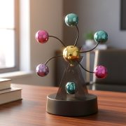 Customizable Decorative Ornaments Creative Swing Magnet Astronomical Instrument Model Wholesale Resin Crafts - Image 2