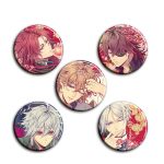Faithful Flower's Evening Bell Custom Metal Medal Badge 58mm Anime Emblem Chest Pin Two-Dimensional Poster Pendant