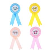 Custom Metal Medal Badge Personalized Dad To Be Chest Patch For Baby Shower Party Iron Badge Baby And Mommy Gathering Supplies - Image 2