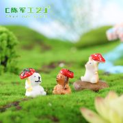 Customizable Decorative Resin Ornaments DIY Landscape Accessories Three Styles Of Umbrella Animals Potted Plant Decorations