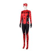 Miracle Girl Cosplay Suit Adult Stage Performance Costume Reddy Ladybug Sixth Season Marina Jumpsuit Tight Performance Outfit - Image 5