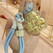 Water Cave Golden Yuanbao招财 Cat Keychain Mobile Phone Accessory Custom Metal Medal Badge Wealth And Fortune Cat Business Gift - Image 2