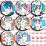 Psycho-Pass Custom Metal Medal Badge Anime Chest Patch Non-Jewelry Collectible Souvenir From A Certain Age Group