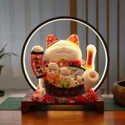 Opening Gift Moving Decoration Living Room Desktop Decor Lucky Cat Fountain Flowing Water Ornament One Piece Shipping