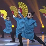 Children's Performance Outfit Storyteller Original Dance Costume Fan for Boys Girls Kindergarten Large Coat Performance Apparel - Image 2