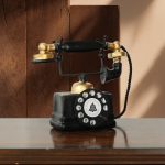 ZAKKA Customizable Decorative Ornament Resin Craft Home Decoration Phone Holder Vintage Worn-Out Process
