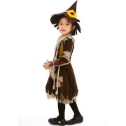 Children's Halloween Costume Green Wild Fairy Princess Skirt Adult Stage Performance Costume Little Straw Man Play Dress - Image 3