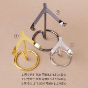 Custom Metal Crystal Heart Support Ornament Crystal Ball Display Stand Original Stone Mineral Specimen Base Unique Rock Support - Image 2