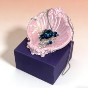Baroque Style Shell Shaped Decorative Ornaments Customizable Desktop Storage Box Jewelry Tray Ideal For Home Decor - Image 2