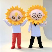 Sunflower Sun葵 Cartoon Doll Adult Stage Performance Costume Plant Flower Walking Prop Direct From Factory - Image 2