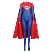 Adult Superhero Cosplay Costume Tight Suit With Cape Halloween One-Piece Suit European And Fantastic Style Stage Performance - Image 6