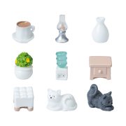 Creative DIY Customizable Decorative Ornaments Miniature Furniture Series Dollhouse Water Dispenser Potted Plant Desktop Decor - Image 5