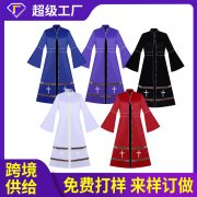 Adult Stage Performance Cosplay Costume European and American Style Renaissance Medieval Vintage Cloak for Performances