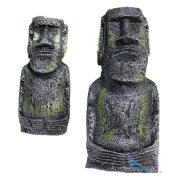Customizable Decorative Resin Ornaments Aquatic Aquarium Accessories Roman Statue Replica Easter Island Idol Landscape Craft