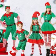 New Children's Christmas Costume Halloween Outfit Santa Claus Suit Toddler Cosplay Performance European And American Stage Costume - Image 4