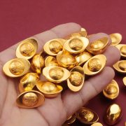 源头工厂招财进宝迷你小元宝搭配聚宝盆填充吉祥文创桌面批发代发 - Image 2