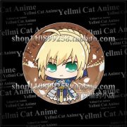 Fate/EXTELLA Custom Metal Medal Badge Q Version Seba Archimedes Unnamed Karna Pendant Collectible Souvenir - Image 3