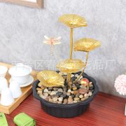 Cross-Border Home Office Desktop Entrance Opening Gift Circular Wealth Flowing Water Fountain Ornament - Image 2