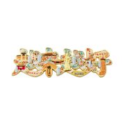 Putuo Mountain Creative Gift Custom Metal Medal Badge Travel Souvenir Craftwork City Touristic Refrigerator Magnet - Image 5