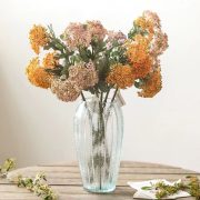 Creative Wholesale Vintage Large Flower Vase Simple Transparent Water Fresh Roses Wealthy Bamboo Flower Vase Living Room Desktop Decoration - Image 4