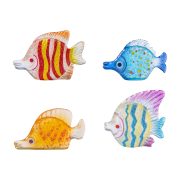 Creative Customizable Decorative Ornaments Flat Fish Figurines Multicolor Night Glow Aquarium Landscape DIY Accessories - Image 5