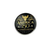 USA 250th Anniversary Custom Metal Medal Badge Embossed Commemorative Coin Chest Pin Gift 2026 Independence Day Theme - Image 3