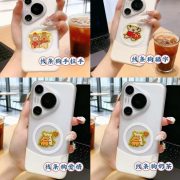 Hot Selling Mobile Phone Stickers with Golden Star Dog Cartoon Design Custom Metal Medal Badge Small Gift - Image 3