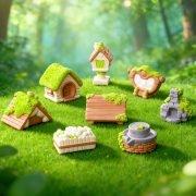 Creative Healing Miniature Forest DIY Gardening Decoration Customizable Decorative Ornaments Tabletop Accessories Resin Crafts - Image 4