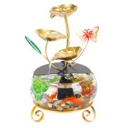 Indoor Home Decor Iron Art Flowing Water Fountain Ornament Desktop Waterfall Fish Tank Decoration Source Factory Directly - Image 6