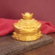 2026 Wealth Attracting Gold Coin Ornament Custom Metal Medal Badge Office Living Room Desktop Decorations Prosperous Year - Image 4