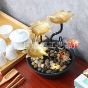 Simplified Desktop Living Room Tea Table Wealth Attracting Flowing Water Fountain Ornament Perfect Housewarming Gift - Image 4