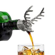 Authentic German Deer Head Wine Pourer High-End Red Wine Aerator Home Decor Business Gifts Custom Metal Medal Badge - Image 3