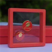 Red Magnetic Chairman Mao Badge 2.2cm Commemorative Round Chest Badge Collection Custom Metal Medal Badge - Image 3