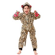 Children's Dance COS Performance Costume Forest Animal Leopard Print Tiger Parent-Child Show Suit One-Piece Jumpsuit - Image 2