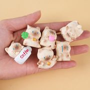 Customizable Decorative Resin Ornament Cartoon Cat Car Dashboard Decoration Micro Landscape Pet Accessories - Image 4