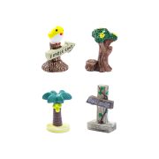 Customizable Decorative Resin Ornaments Miniature Landscape Decoration ZAKKA Goods Simulation Directional Signboard Four Styles Tree Stump Signboard - Image 5