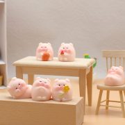 Customizable Decorative Resin Ornament Miniature Pig Home Desktop Handmade Figurine Premium Feeling Creative Decoration - Image 3