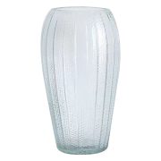 Simplified Glass Flower Vase for Fresh Flowers Artificial Flowers Living Room Decorations Retro Style Customizable Ornament
