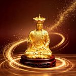 Mini Buddha Statue Metal Alloy Matte Process Personal Devotion Zen Desktop Ornament Chinese Style Collection Gift
