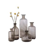 TongShengYuan Nordic Retro Transparent Light Coffee Bubble Glass Vase Customizable Decorative Ornaments for Home Decoration Photography Props Floral Arrangement - Image 5