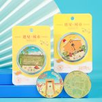Putuo Mountain Tourism Scenic Spot Creative Cultural Commemorative Coin Custom Metal Medal Badge Souvenir Hard Currency