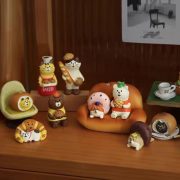 Customizable Decorative Resin Craftwork Japanese Cat Bread Figure Trendy Toy for Coffee Shop Decoration DIY Display Ornament - Image 4