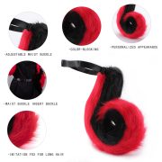 Adjustable Waist Belt Plush Tail Cosplay Prop Custom Mascot Costume Accessory For Anime Show Performance Outfit - Image 5