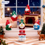 Christmas New Customizable Decorative Ornaments Miniature Easter Dwarf Figurines DIY Accessories Car Decoration Small Items - Image 3