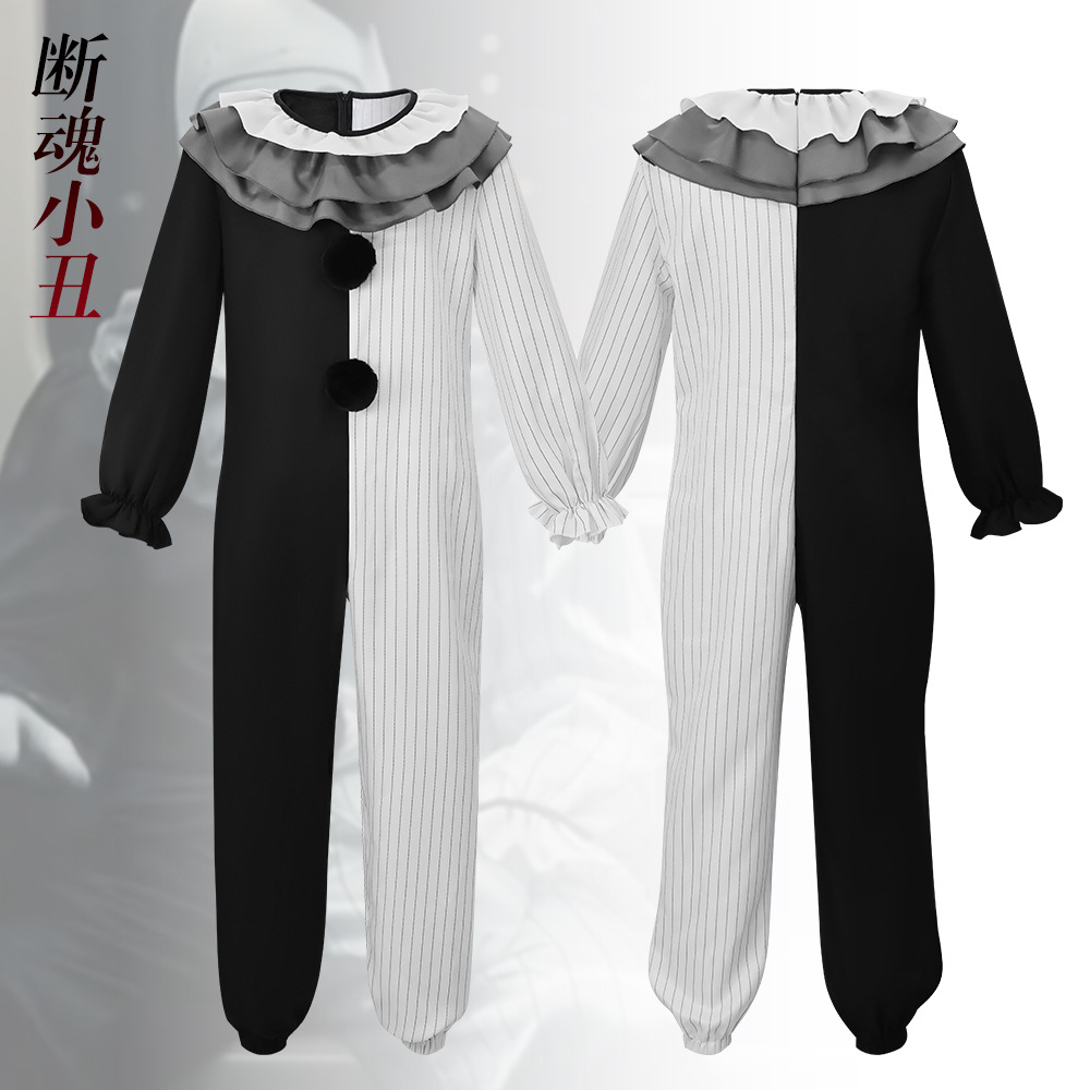 O1CN01laGxW61Byv5MkeUQS_3171260015-0-cib.jpg Adult Stage Performance Costume Harlequin 4cos Outfit Halloween Cosplay One-Piece Suit for Funny Horror Movies - Image 1