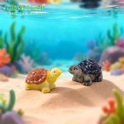 Customizable Decorative Ornaments Miniature Landscape Aquarium Scenery Mountain Rock Succulent Artificial Turtle Animal Ocean Figurine - Image 5