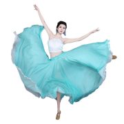 Classical Dance Skirt Adult Stage Performance Costume Lyocell Material Double-Sided Wear Chinese Modern Dance Outfit - Image 4