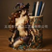 Sexy Witch Quill Holder Resin Craft Customizable Decorative Ornaments for Home Desktop Decoration New Arrival Amazon Cross-Border - Image 4