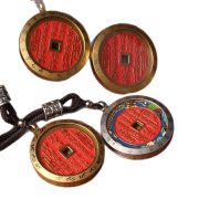 Custom Metal Medal Pendant Necklace for Men and Women Bronze Colorful Enamel Design Dragon and Tiger Cultural Creatives - Image 5